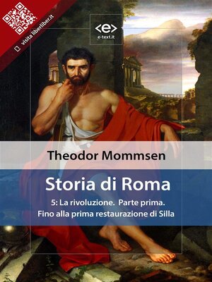 cover image of Storia di Roma. Volume 5--La rivoluzione (Parte prima) Fino alla prima restaurazione di Silla